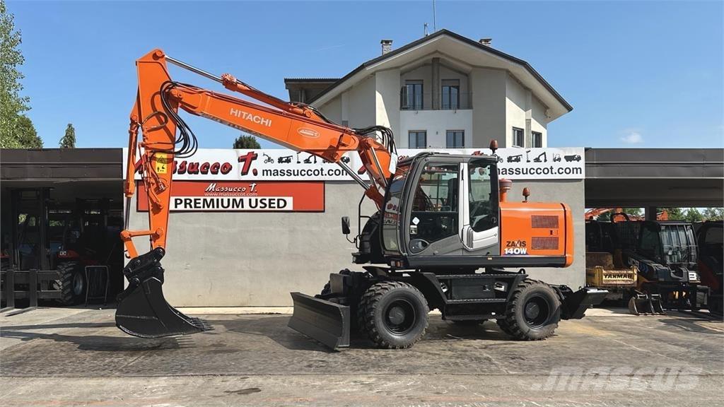 Hitachi ZX140WT-3 ホイール式油圧ショベル（パワーショベル・ユンボ・バックホー）