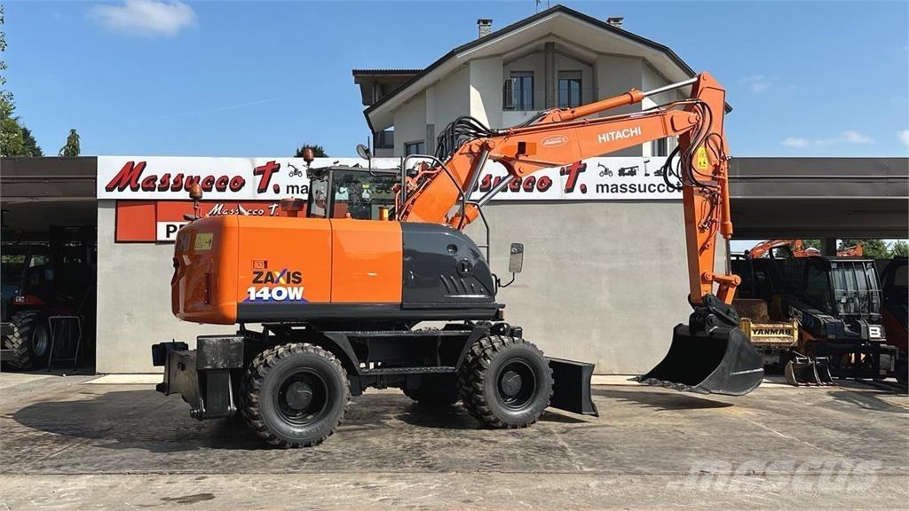 Hitachi ZX140WT-3 ホイール式油圧ショベル（パワーショベル・ユンボ・バックホー）