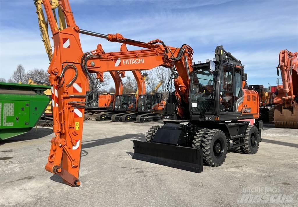 Hitachi ZX180W-7 ホイール式油圧ショベル（パワーショベル・ユンボ・バックホー）