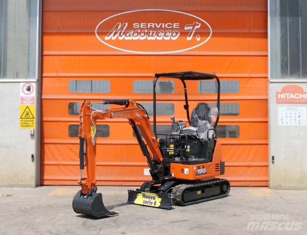 Hitachi ZX19U-6 ミニ油圧ショベル 7t以下（ミニユンボ・ミニディガー）