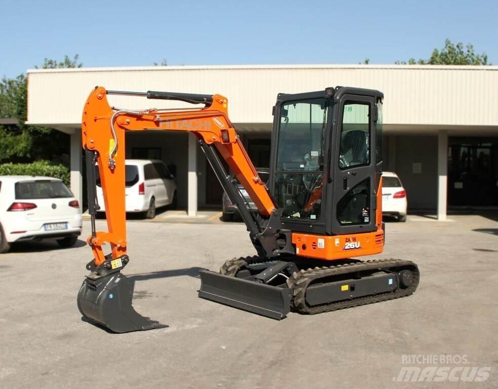 Hitachi ZX26U-6 CR ミニ油圧ショベル 7t以下（ミニユンボ・ミニディガー）