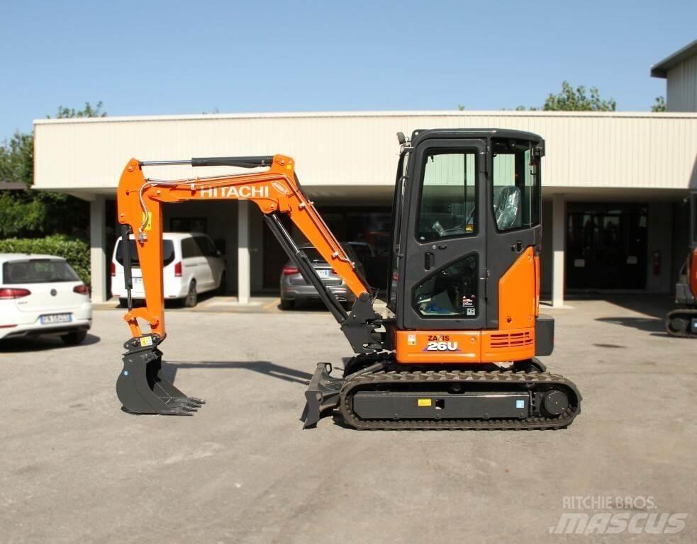 Hitachi ZX26U-6 CR ミニ油圧ショベル 7t以下（ミニユンボ・ミニディガー）