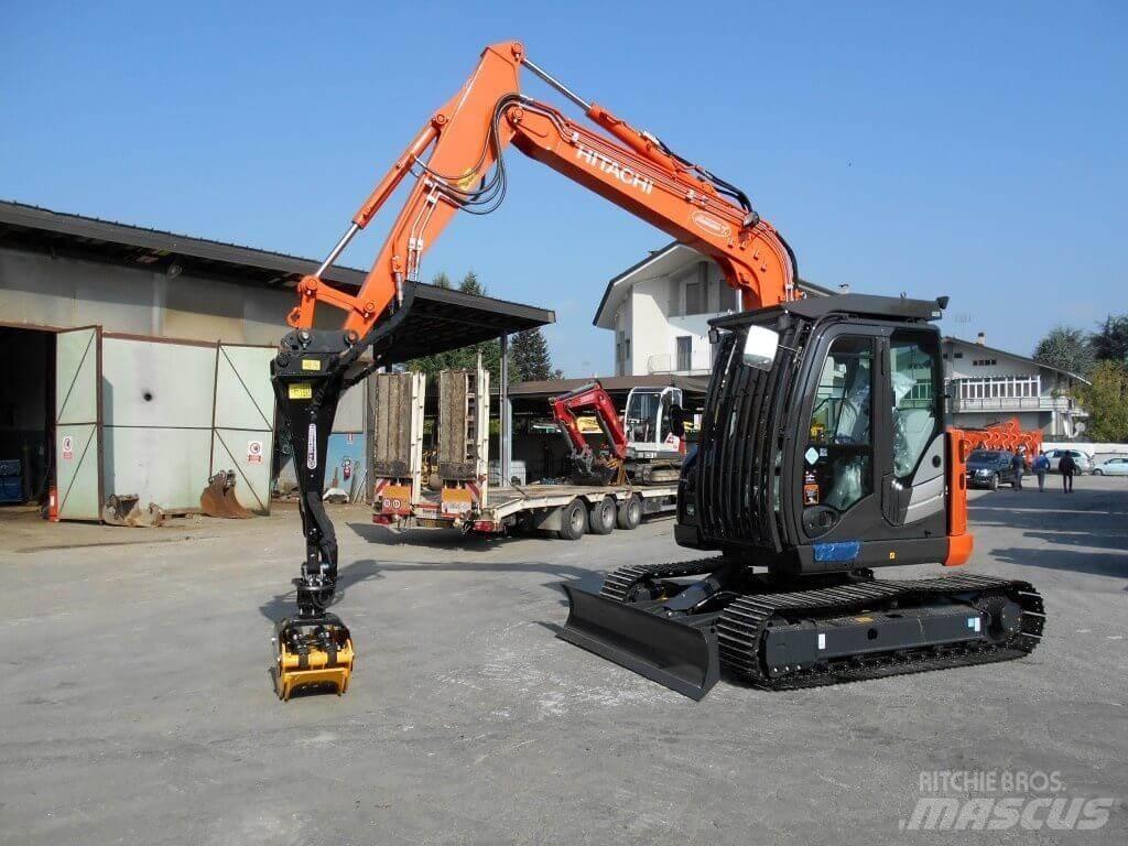 Hitachi ZX85US-5A 林業油圧ショベル（パワーショベル・ユンボ・バックホー）