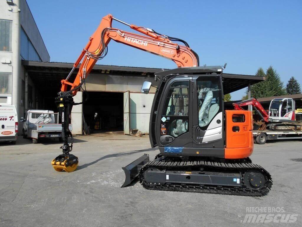 Hitachi ZX85US-5A 林業油圧ショベル（パワーショベル・ユンボ・バックホー）
