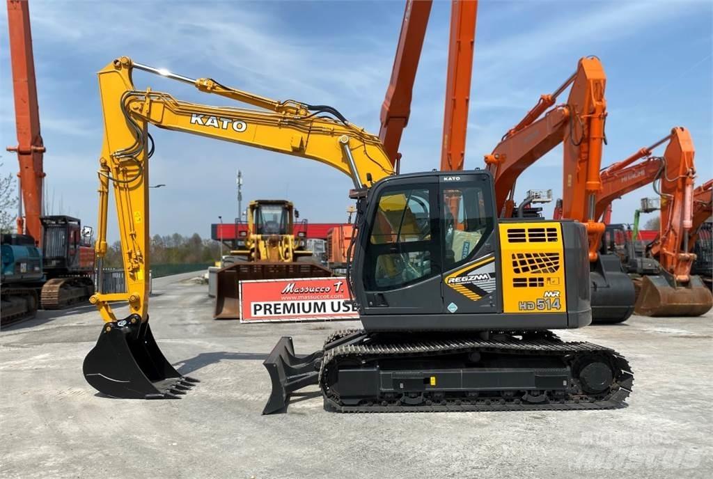 Kato Imer HD514 中型油圧ショベル 7ｔ-12ｔ（ユンボ・パワーショベル・バックホー）