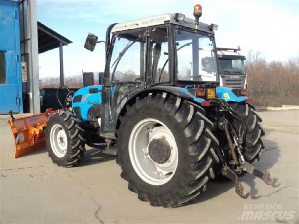 Landini Rex 85 スノーブレードとプラウ