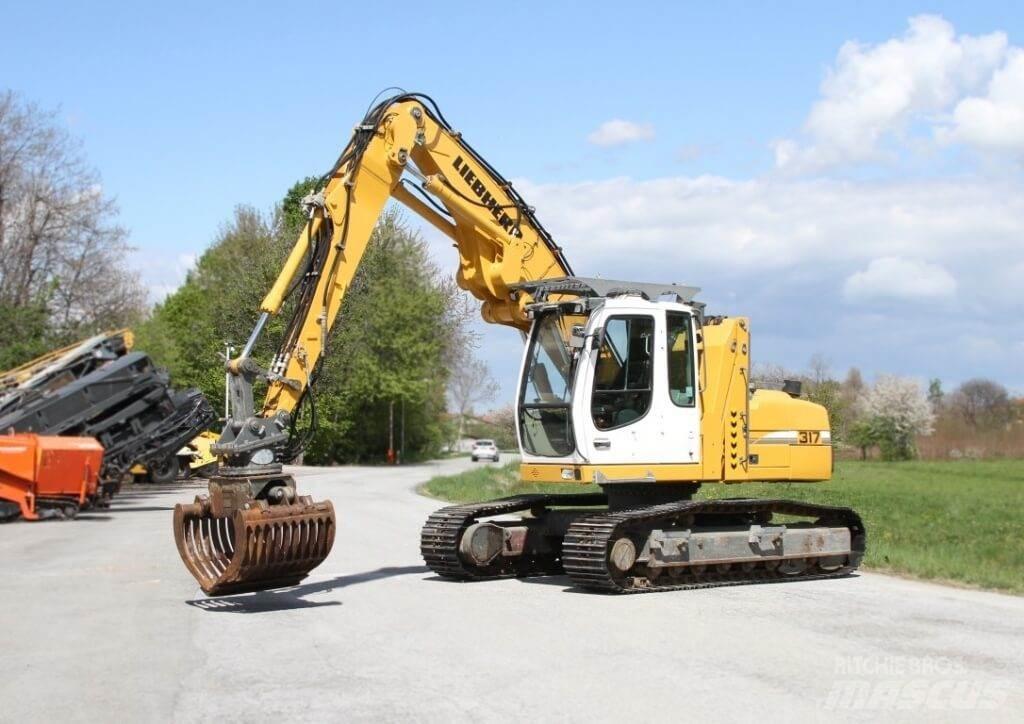 Liebherr R317 Litronic ホイール式油圧ショベル（パワーショベル・ユンボ・バックホー）