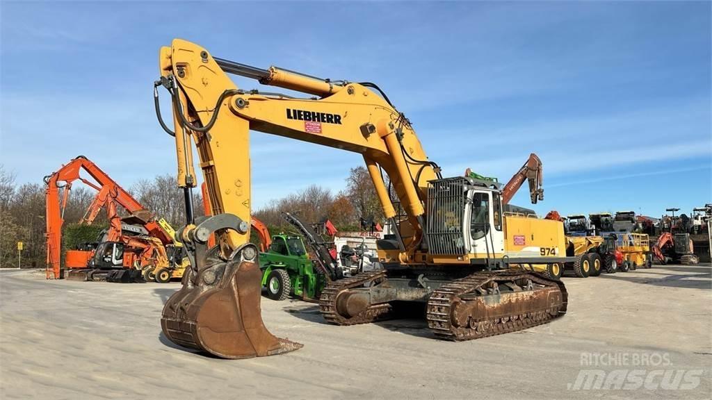 Liebherr R974C HDSL 大型油圧ショベル12t以上（パワーショベル・ユンボ）