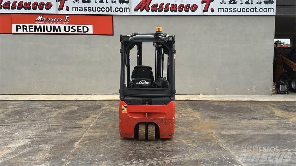 Linde E16-02 バッテリーフォークリフト