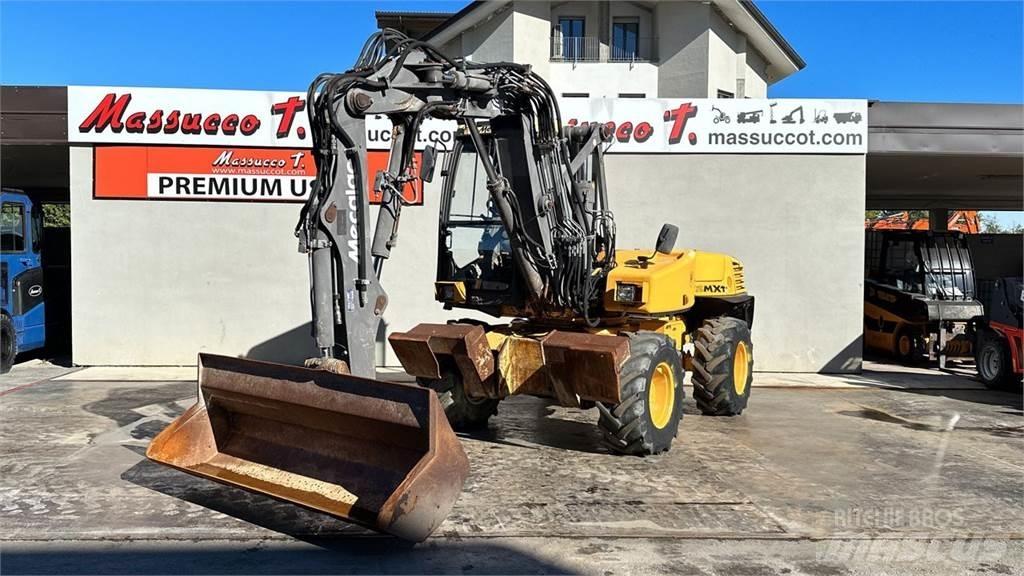 Mecalac 12MXT - E ホイール式油圧ショベル（パワーショベル・ユンボ・バックホー）