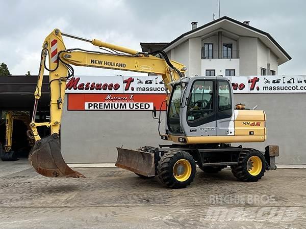 New Holland MH 4.6 ホイール式油圧ショベル（パワーショベル・ユンボ・バックホー）