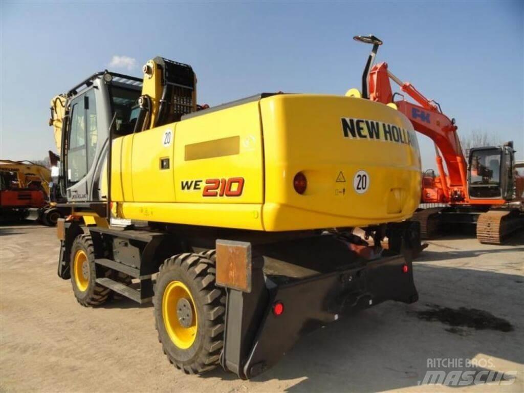 New Holland WE210 ホイール式油圧ショベル（パワーショベル・ユンボ・バックホー）