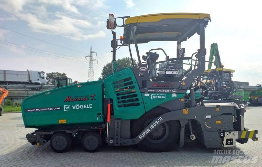 Vögele Super 1803-3i アスファルトフィニッシャ
