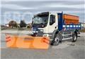 Volvo BM FL816-280 4X4 スノーブレードとプラウ