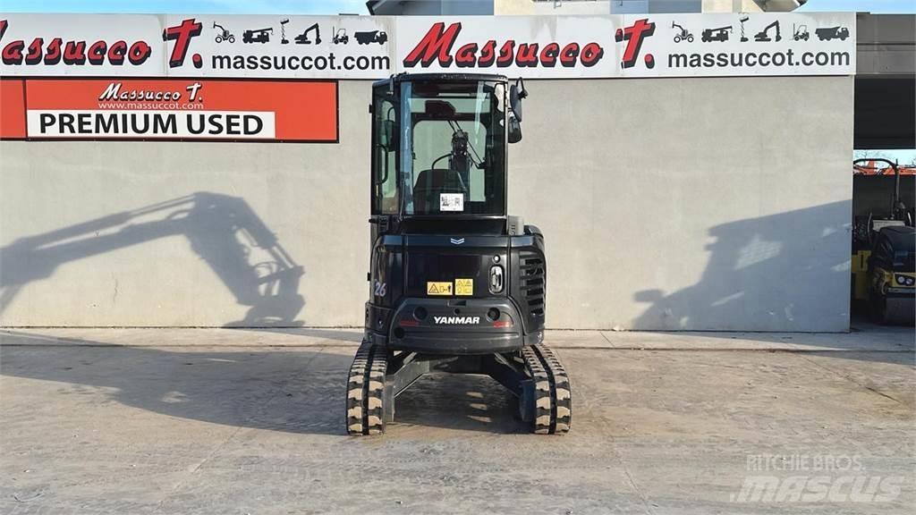 Yanmar VIO26-6 ミニ油圧ショベル 7t以下（ミニユンボ・ミニディガー）