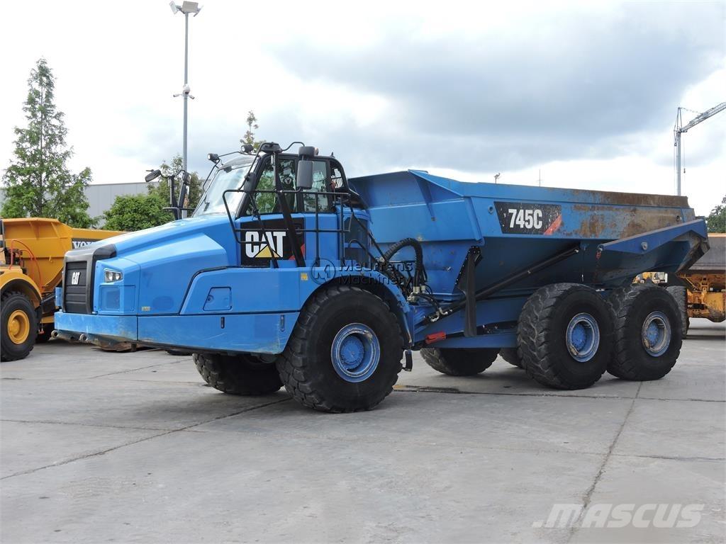 CAT 745C TAILGATE アーティキュレート式ダンプトラック