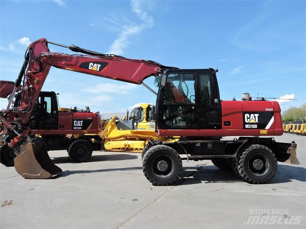 CAT M316D ホイール式油圧ショベル（パワーショベル・ユンボ・バックホー）