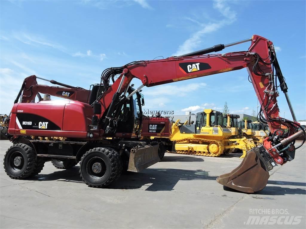 CAT M316D ホイール式油圧ショベル（パワーショベル・ユンボ・バックホー）