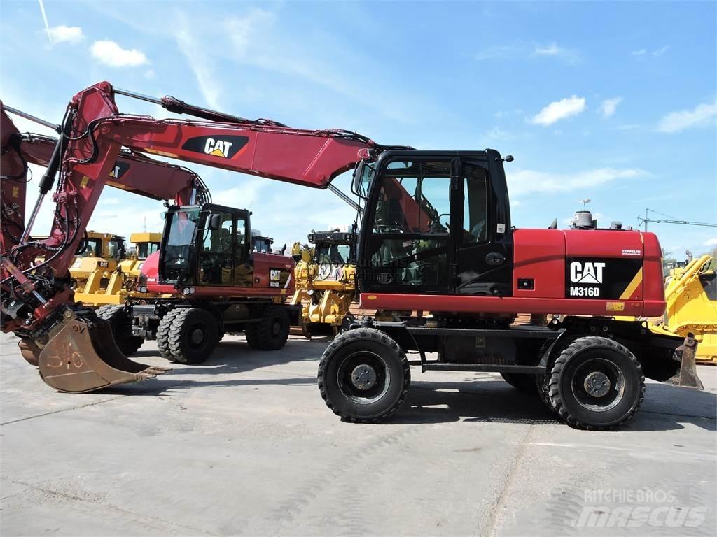 CAT M316D ホイール式油圧ショベル（パワーショベル・ユンボ・バックホー）