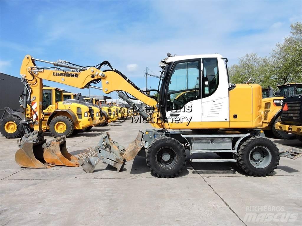 Liebherr A910 ホイール式油圧ショベル（パワーショベル・ユンボ・バックホー）