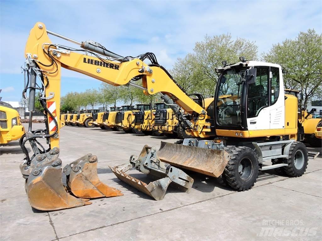 Liebherr A910 ホイール式油圧ショベル（パワーショベル・ユンボ・バックホー）