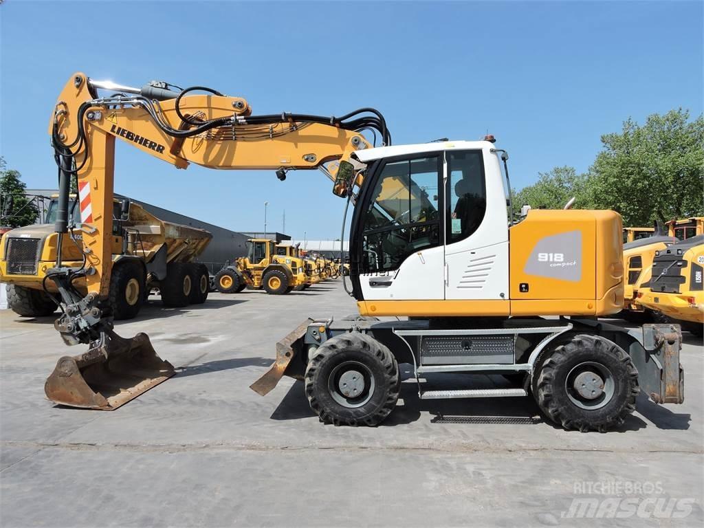Liebherr A918 ホイール式油圧ショベル（パワーショベル・ユンボ・バックホー）