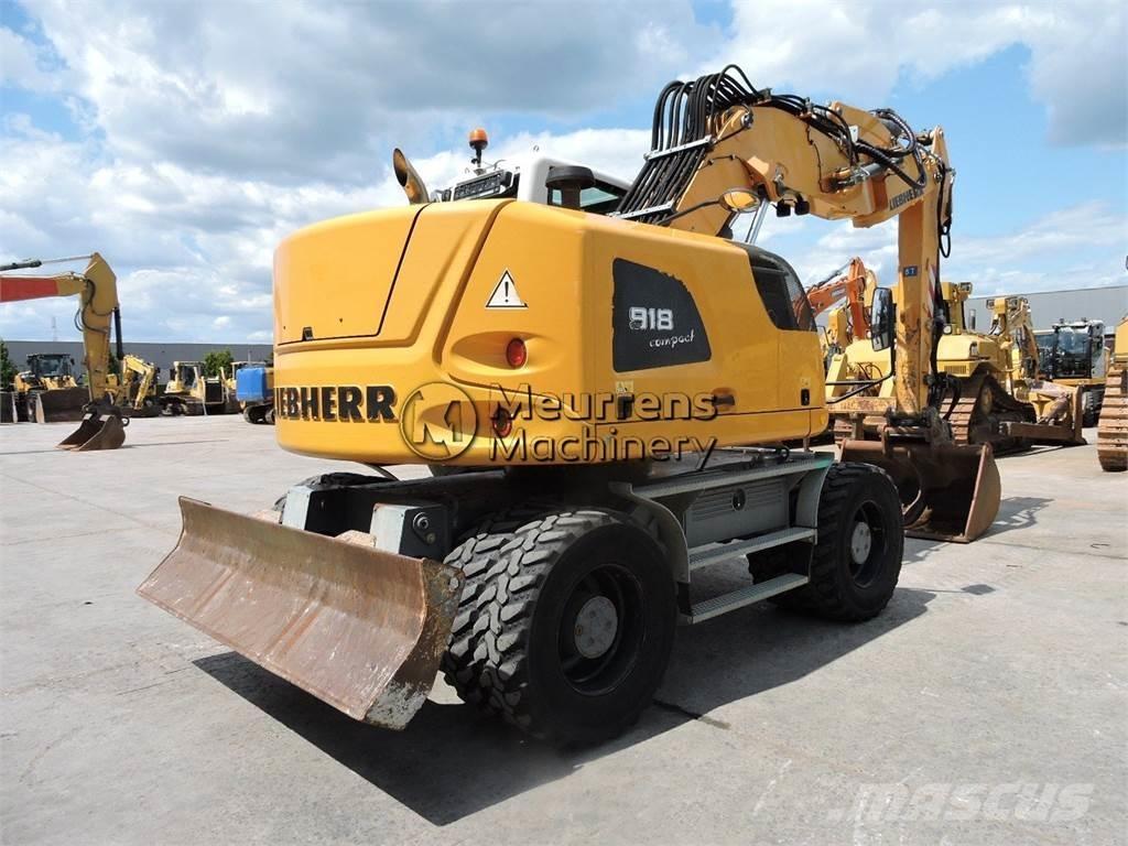 Liebherr A918 ホイール式油圧ショベル（パワーショベル・ユンボ・バックホー）