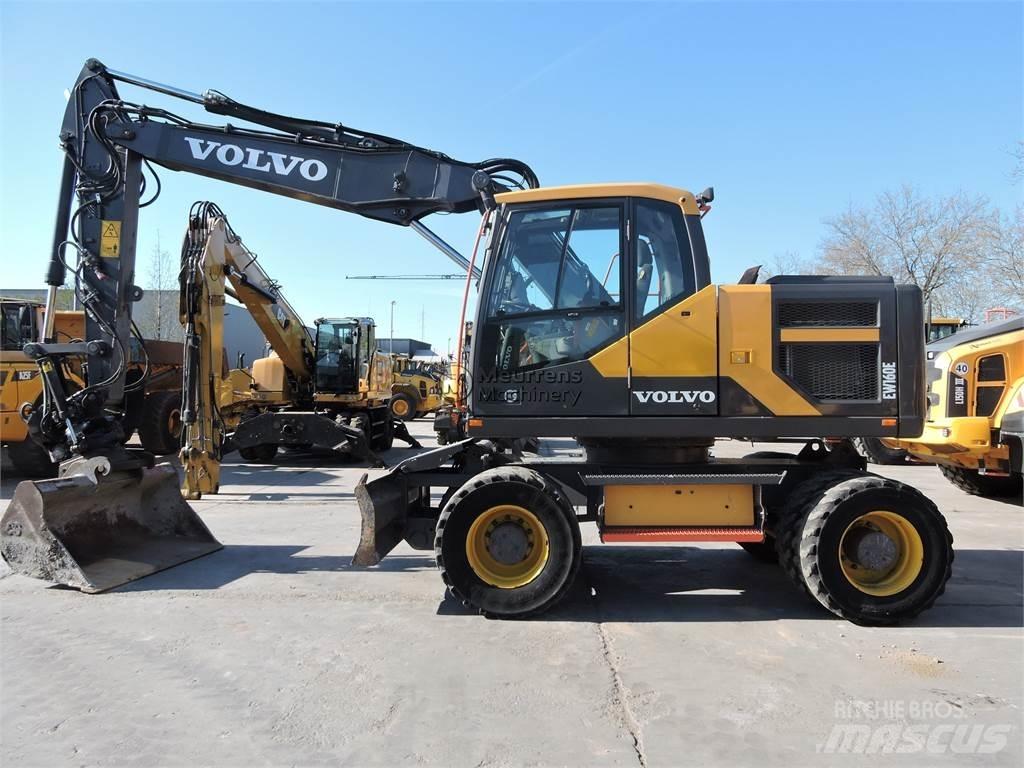 Volvo EW160E ROTOTILT ホイール式油圧ショベル（パワーショベル・ユンボ・バックホー）