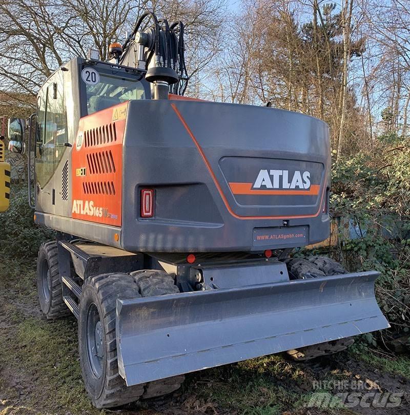 Atlas 165 WSR ホイール式油圧ショベル（パワーショベル・ユンボ・バックホー）