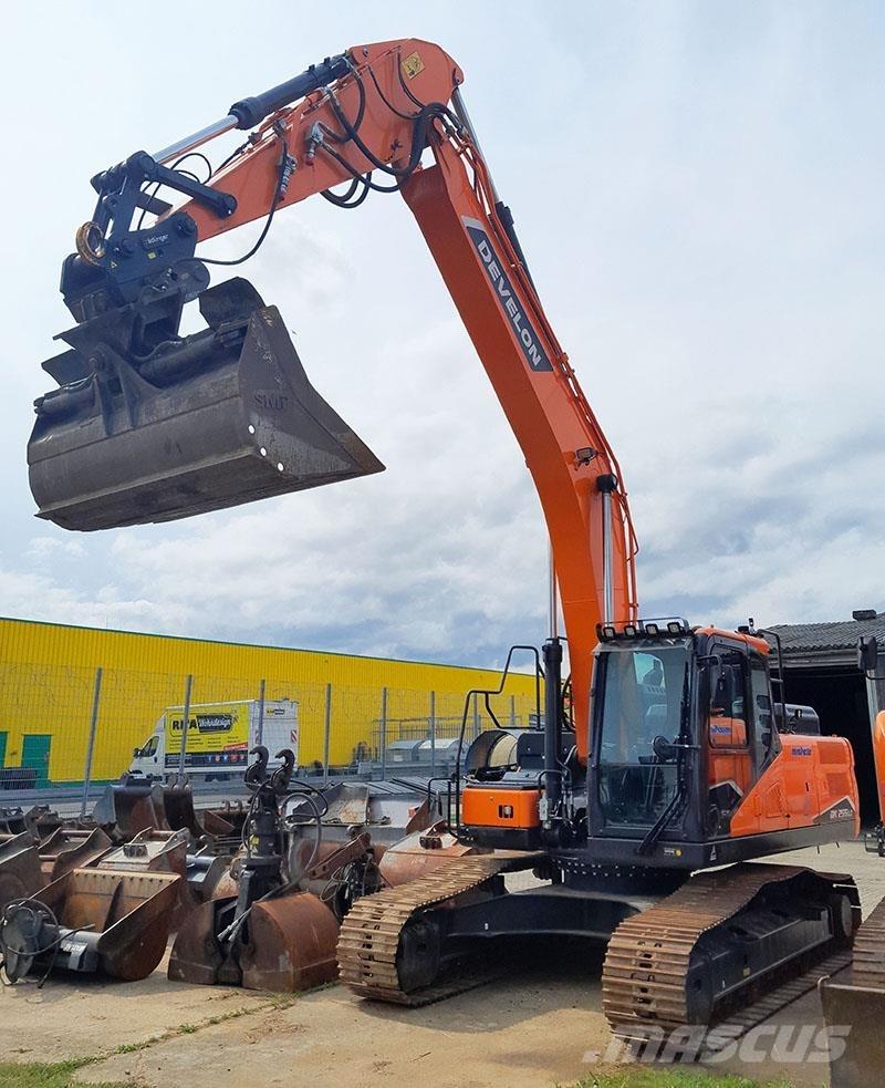 Develon DX 225 LC-7 大型油圧ショベル12t以上（パワーショベル・ユンボ）