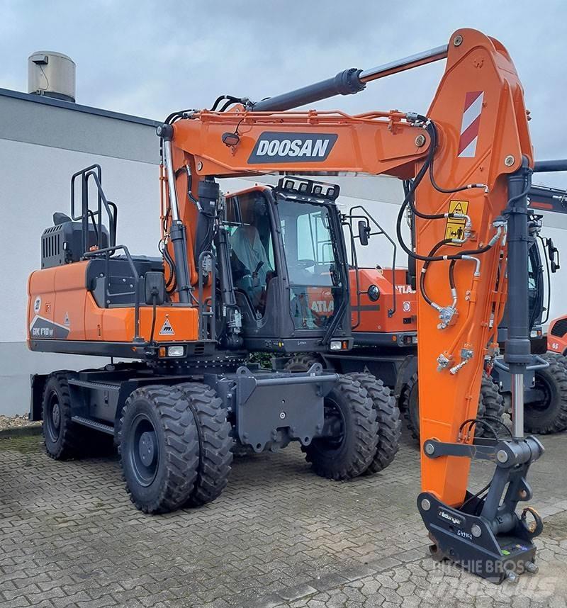 Doosan DX 170 W-7 ホイール式油圧ショベル（パワーショベル・ユンボ・バックホー）