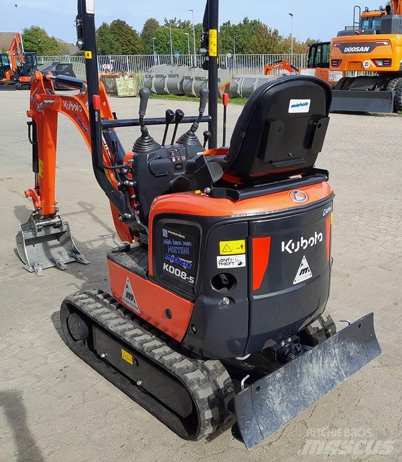 Kubota K 008-5 VHG ミニ油圧ショベル 7t以下（ミニユンボ・ミニディガー）