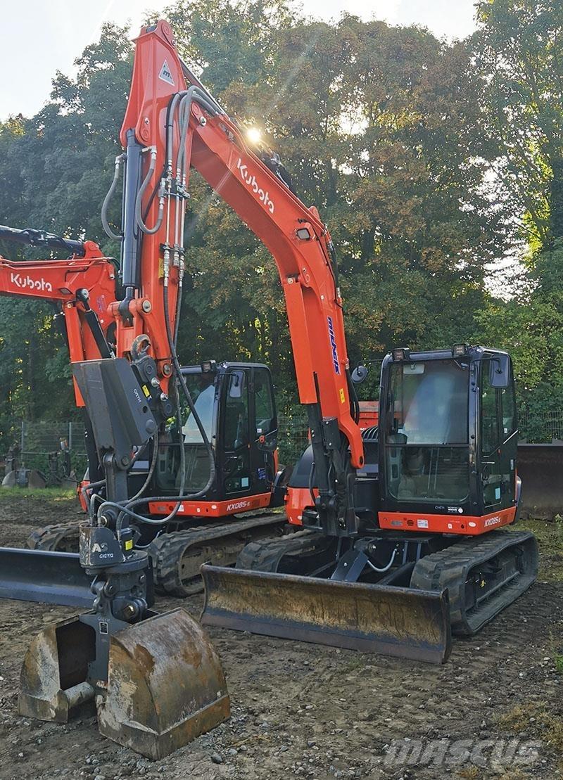 Kubota KX 085-5 GL ミニ油圧ショベル 7t以下（ミニユンボ・ミニディガー）