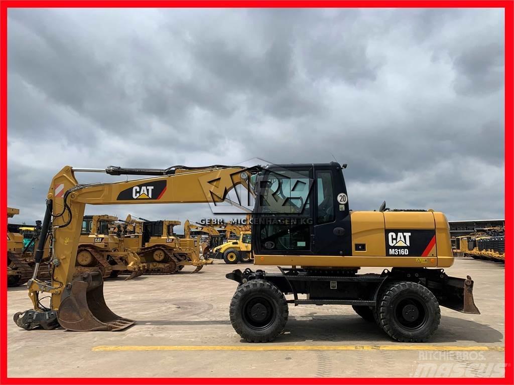 CAT M 316D ホイール式油圧ショベル（パワーショベル・ユンボ・バックホー）