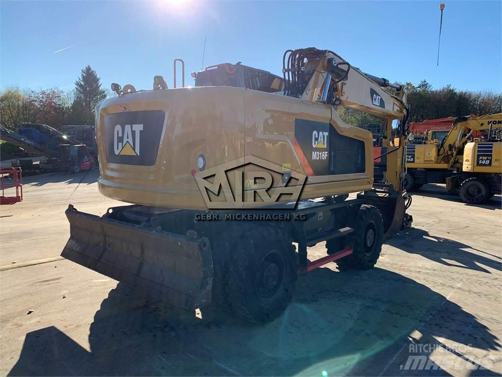 CAT M316 F ホイール式油圧ショベル（パワーショベル・ユンボ・バックホー）
