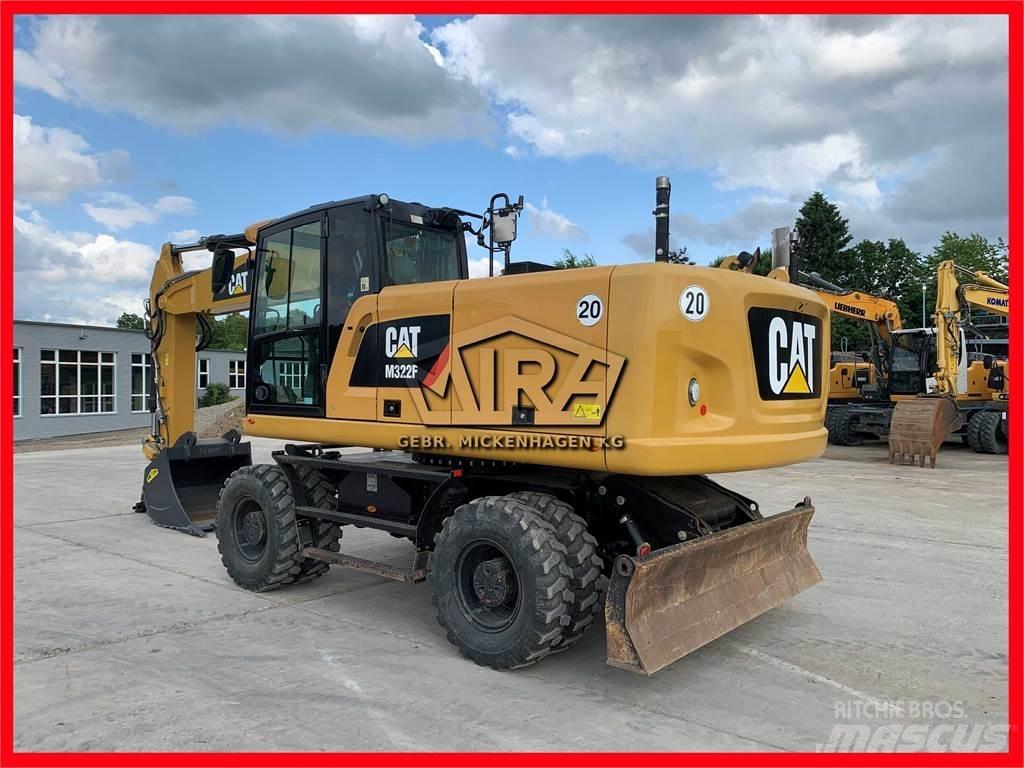 CAT M322 F ホイール式油圧ショベル（パワーショベル・ユンボ・バックホー）