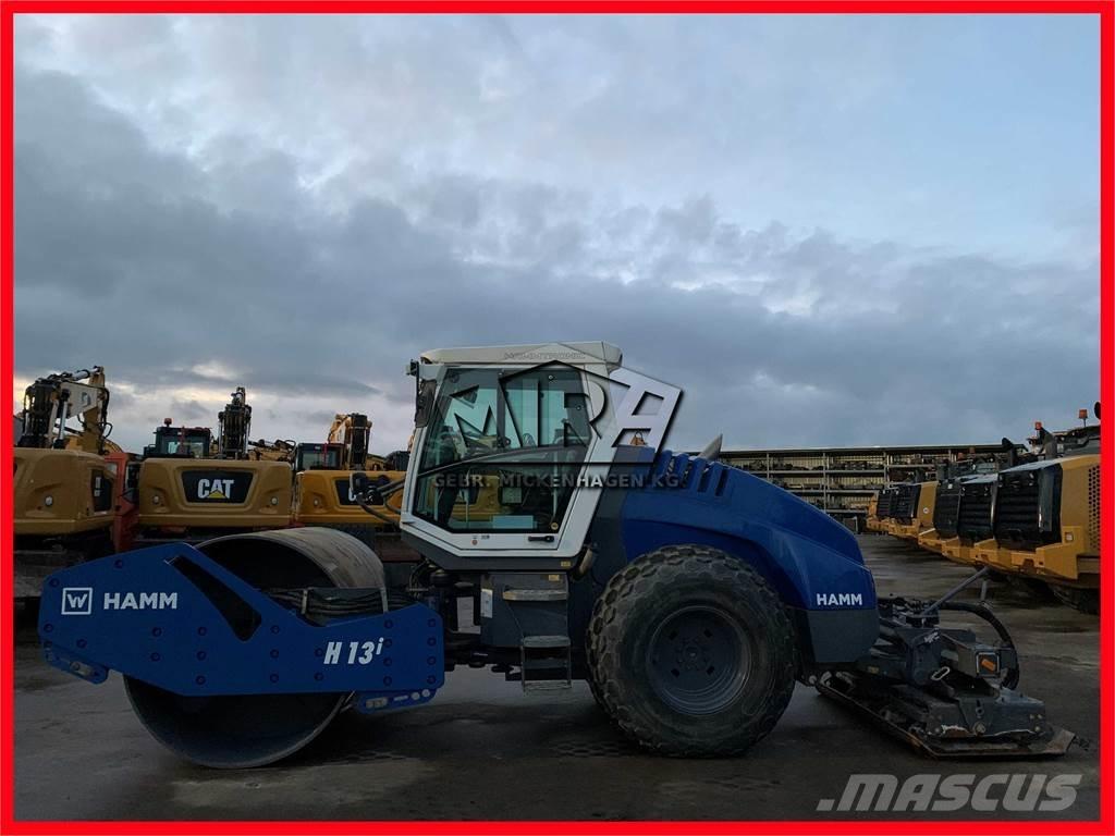 Hamm H 13i + Platten 振動ローラ