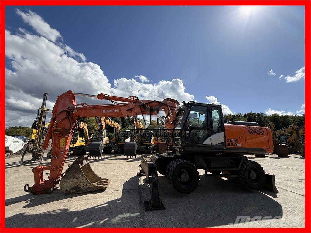 Hitachi ZX 220W-6 ホイール式油圧ショベル（パワーショベル・ユンボ・バックホー）