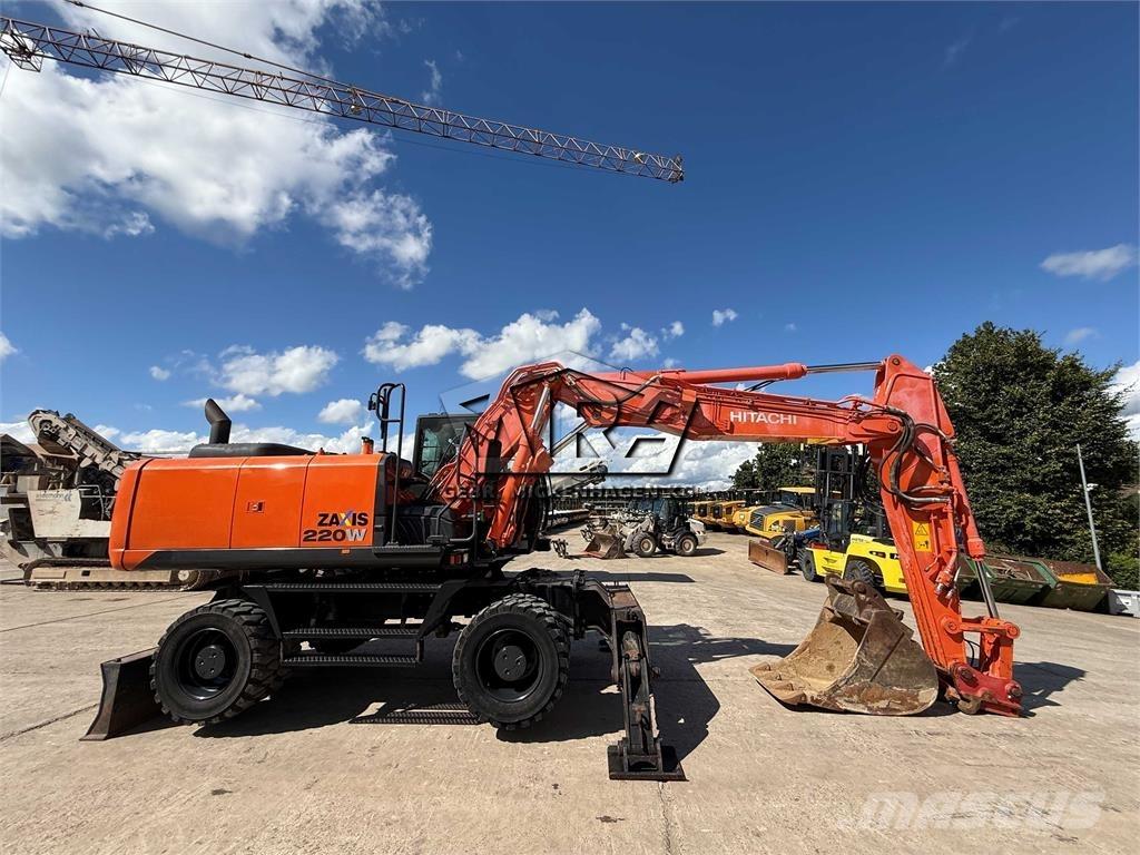 Hitachi ZX 220W-6 ホイール式油圧ショベル（パワーショベル・ユンボ・バックホー）