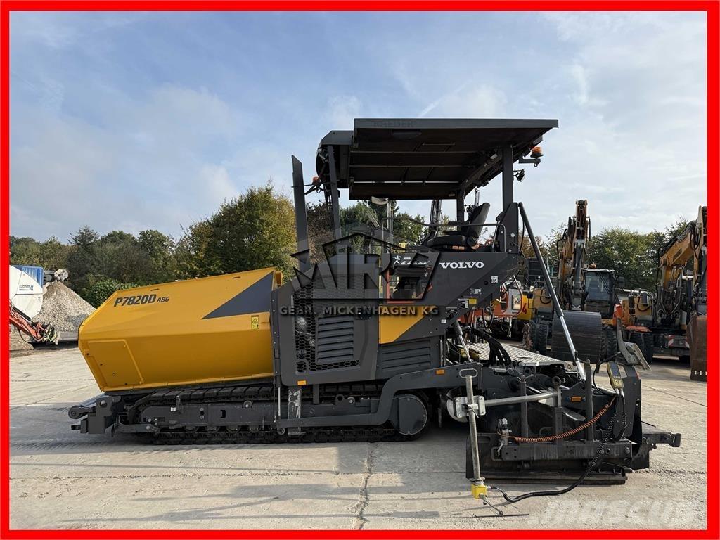 Volvo ABG P 7820 D アスファルトフィニッシャ