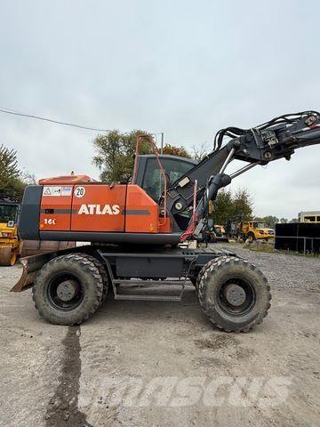 Atlas 160 W ホイール式油圧ショベル（パワーショベル・ユンボ・バックホー）
