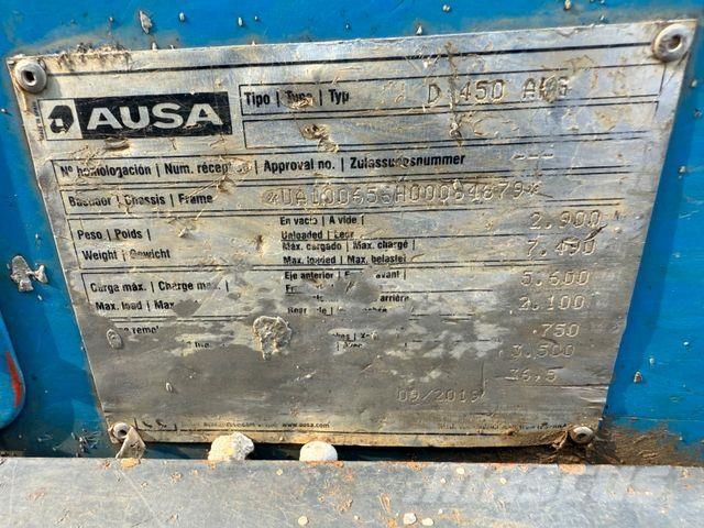 Ausa D 450 アーティキュレート式ダンプトラック