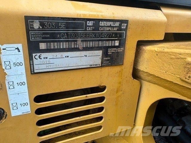 CAT 303.5 ECR ミニ油圧ショベル 7t以下（ミニユンボ・ミニディガー）