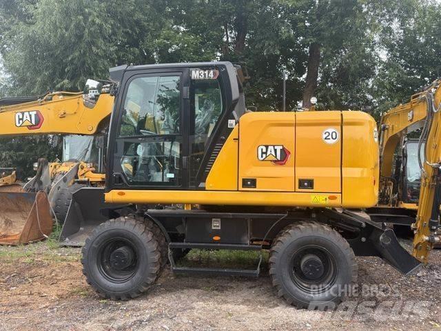 CAT M 314 NEU ホイール式油圧ショベル（パワーショベル・ユンボ・バックホー）