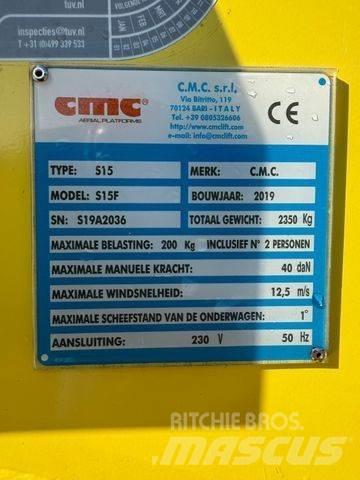 CMC S15F Neuwertig!! 高所作業台付トレーラー