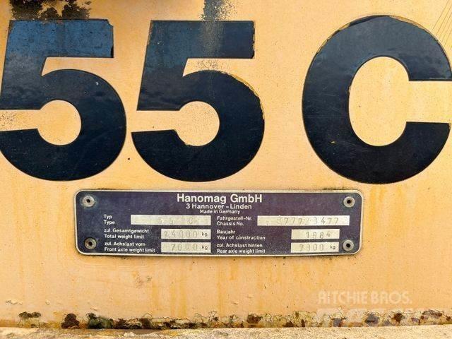 Hanomag 55 C ホイールローダー・タイヤショベル