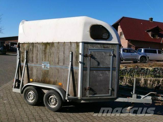  Holz Poly 2 Pferde 家畜輸送用トレーラー