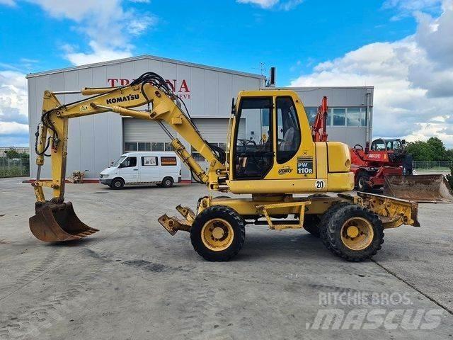Komatsu PW 110 ホイール式油圧ショベル（パワーショベル・ユンボ・バックホー）