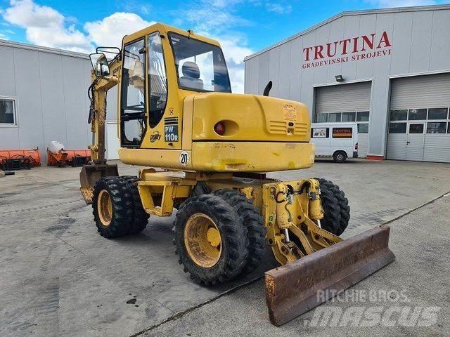 Komatsu PW 110 ホイール式油圧ショベル（パワーショベル・ユンボ・バックホー）