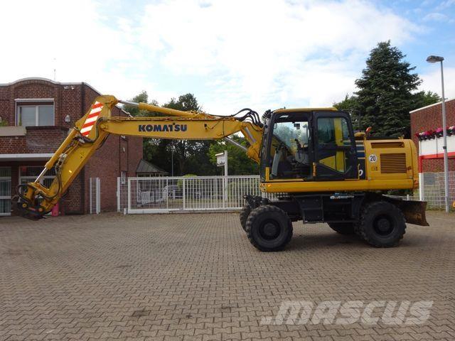 Komatsu PW180-11 ホイール式油圧ショベル（パワーショベル・ユンボ・バックホー）